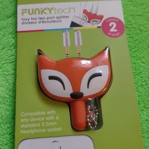 Foxy Fox Two Port Splitter, dual headphone jack